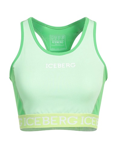 ICEBERG Top Lime green 82% Polyester, 18% Elastane