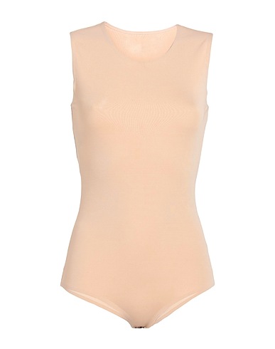 MAISON MARGIELA TOPS & TEES Sand 96% Viscose, 4% Elastane