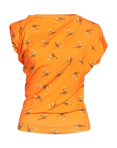 VIVIENNE WESTWOOD T-shirt Orange 95% Viscose, 5% Elastane