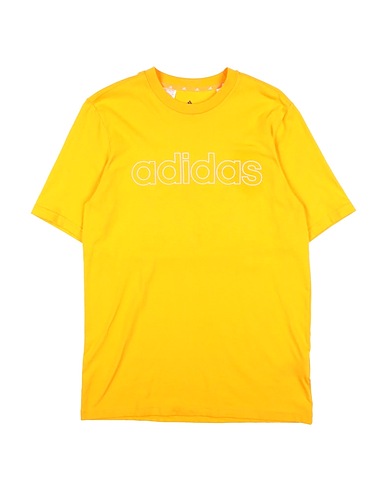 ADIDAS T-shirt Yellow 100% Cotton