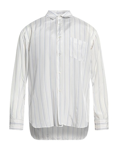 COMME des GARÇONS SHIRT Striped shirt White 100% Cupro