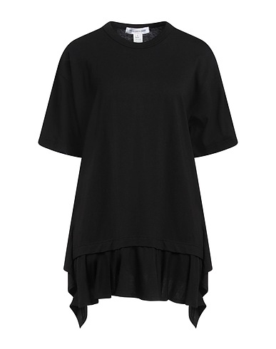 COMME des GARÇONS SHIRT Basic T-shirt Black 100% Cotton