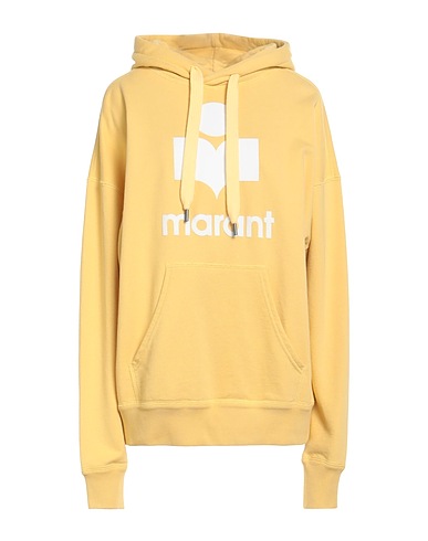 MARANT ÉTOILE Hooded sweatshirt Yellow 88% Cotton, 12% Polyester