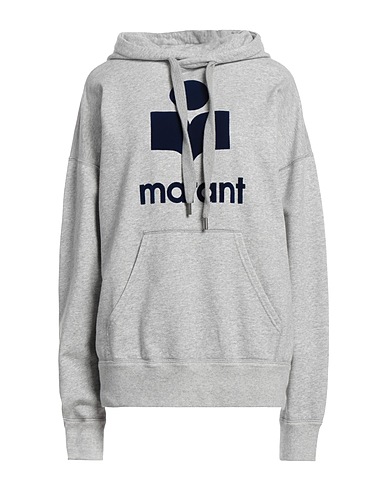 MARANT ÉTOILE Hooded sweatshirt Light grey 88% Cotton, 12% Polyester