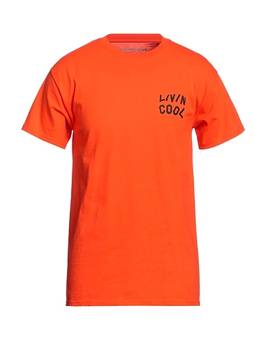 LIVINCOOL T-shirt Orange 100% Cotton