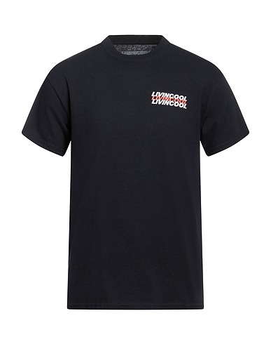 LIVINCOOL T-shirt Black 100% Cotton