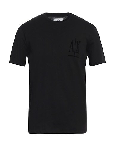 ARMANI EXCHANGE Basic T-Shirt Black 100% Cotton