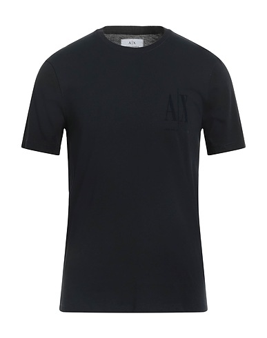 ARMANI EXCHANGE T-shirt Blu notte 100% Cotone