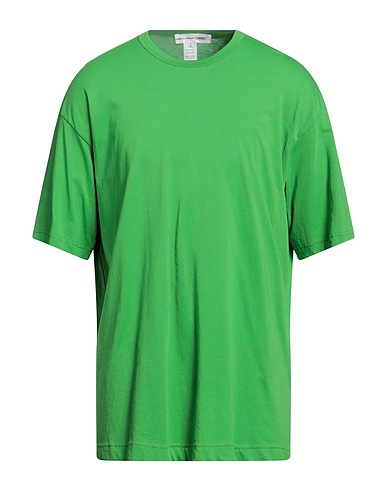 COMME des GARÇONS SHIRT T-shirt Lime green 100% Cotton
