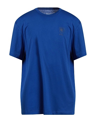 BLAUER. T-shirt Blue 100% Cotton