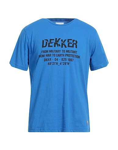 DEKKER T-shirt Azzurro 100% Cotone