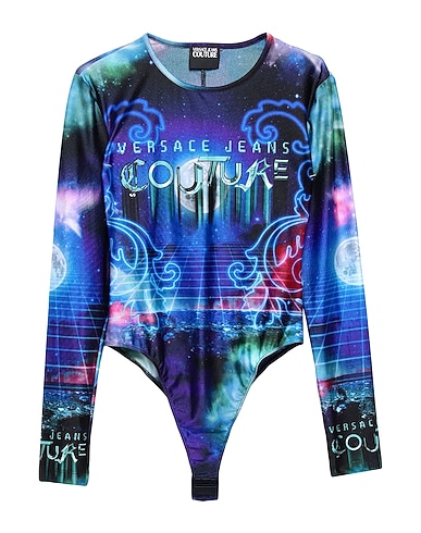 VERSACE JEANS COUTURE Bodysuit 80% Polyester, 20% Elastane
