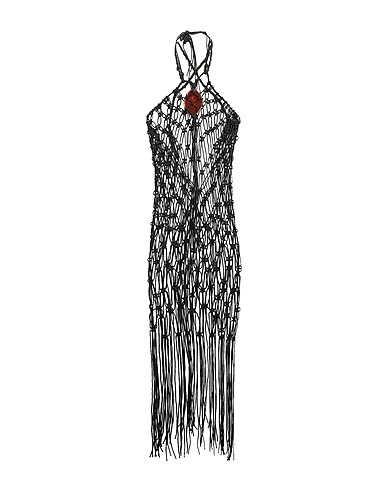 NICCOLÒ PASQUALETTI Top Black 100% Nylon, Agate