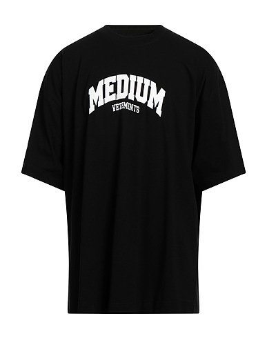 VETEMENTS T-shirt Black 100% Cotton