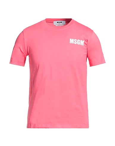 MSGM T-Shirt Rosa 100% Baumwolle