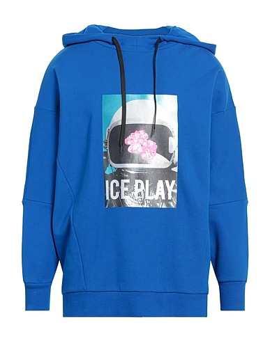 ICE PLAY Felpa Blu 100% Cotone