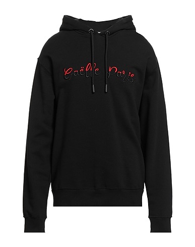 GAëLLE Paris Hooded sweatshirt Black 100% Cotton