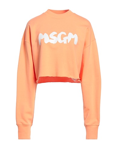 MSGM Sweatshirt Apricot 100% Cotton