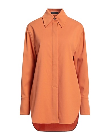 JOSEPH Solid color shirts & blouses Mandarin 54% Polyamide, 44% Virgin Wool, 2% Elastane