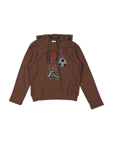 NANÁN Pullover Testa di moro 69% Cotone, 19% Acrilico, 6% Fibre sintetiche, 4% Elastan, 2% Poliestere