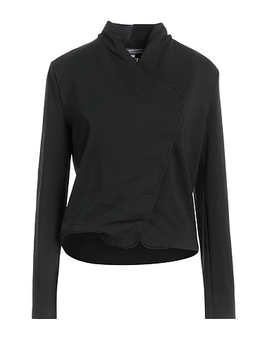 EUROPEAN CULTURE Blazer Black 95% Cotton, 5% Lyocell
