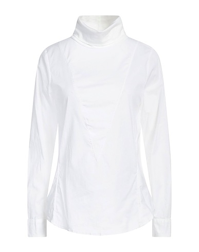 EUROPEAN CULTURE Top White 96% Cotton, 4% Elastane