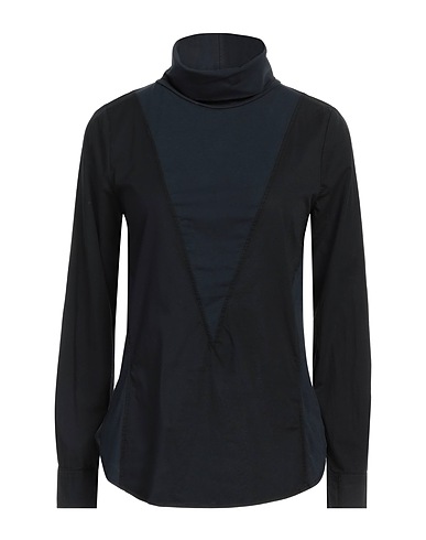EUROPEAN CULTURE Top Midnight blue 96% Cotton, 4% Elastane