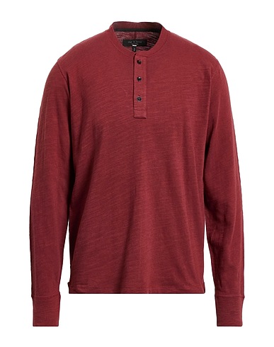 RAG & BONE T-shirt Brick red 100% Cotton