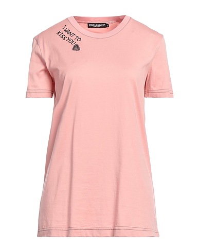 DOLCE&GABBANA T-shirt Pink 100% Cotton