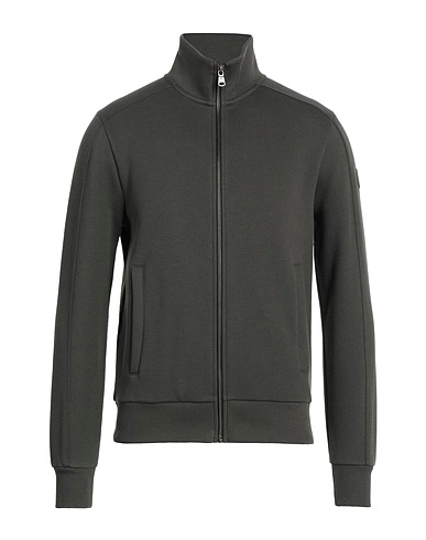 COLMAR Sweatshirt Dark green 65% Cotton, 35% Polyester