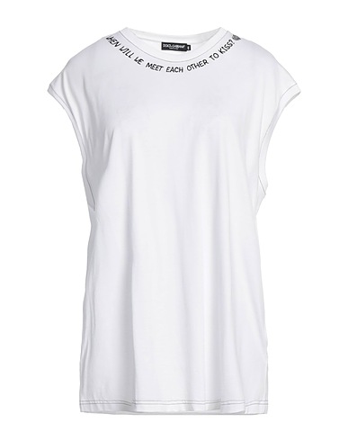 DOLCE&GABBANA T-shirt BIANCO 100% Cotton, Polyester