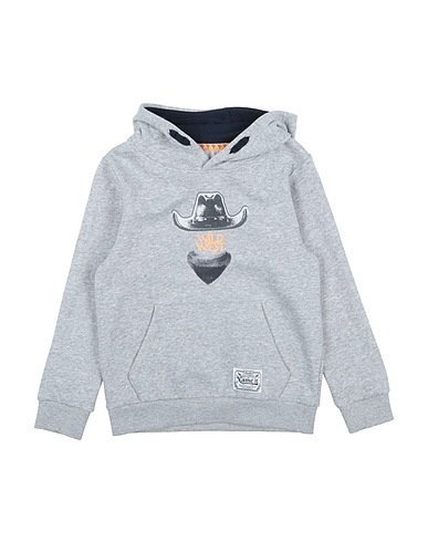 NAME IT® Sweatshirt Light grey 68% Cotton, 28% Polyester, 4% Viscose