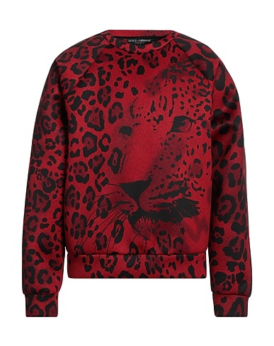DOLCE&GABBANA Sweatshirt Brick red 100% Polyester