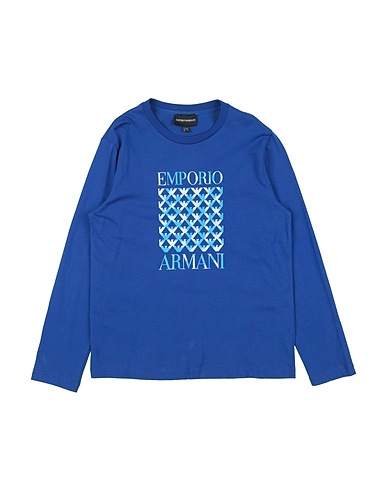 EMPORIO ARMANI T-shirt Blue 100% Cotton
