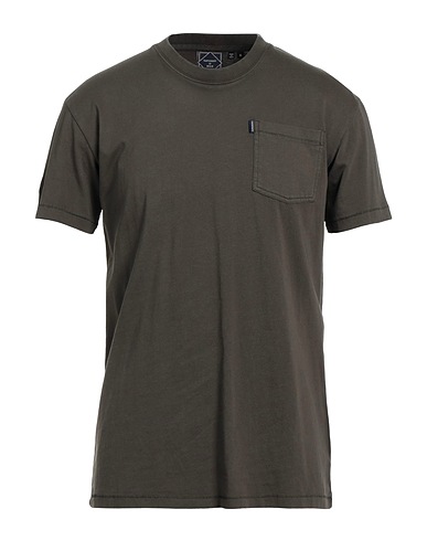 SUPERDRY T-shirt Verde scuro 100% Cotone