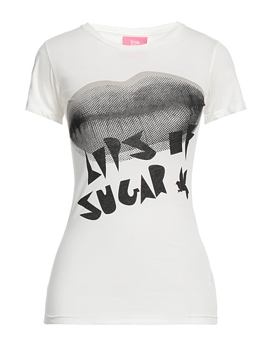 ONE TEASPOON T-shirt Off white 100% Cotton