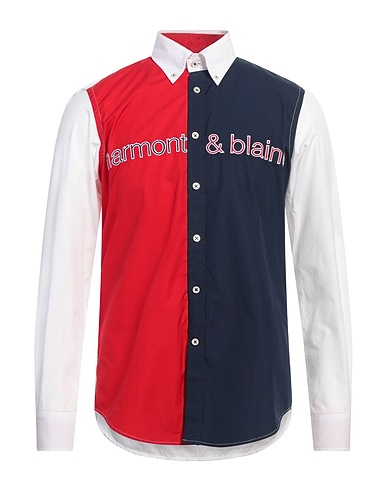 HARMONT & BLAINE Patterned shirt Red 100% Cotton