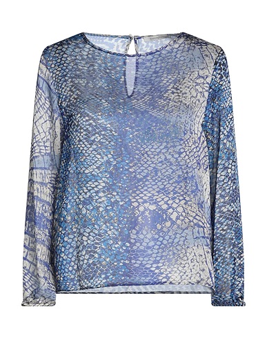 BIANCOGHIACCIO Top Blue 100% Polyester