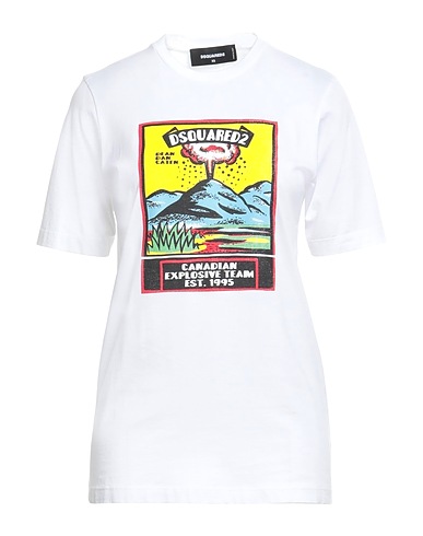 DSQUARED2 T-shirt White 100% Cotton