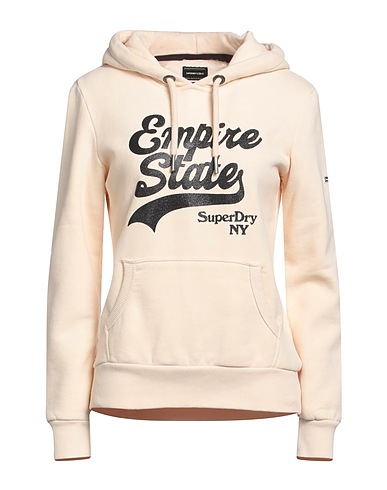 SUPERDRY Hoodie Elfenbein 80% Baumwolle, 20% Polyester