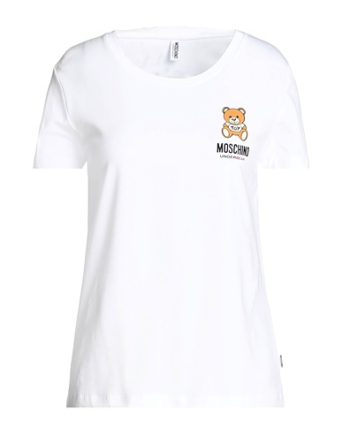 MOSCHINO T-shirt intima UNDERWEAR Bianco 92% Cotone, 8% Elastan