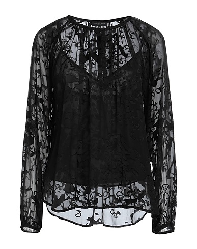 RAG & BONE Top Black 55% Silk, 45% Viscose
