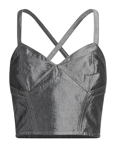 RAG & BONE Top Black 68% Cotton, 32% Polyester