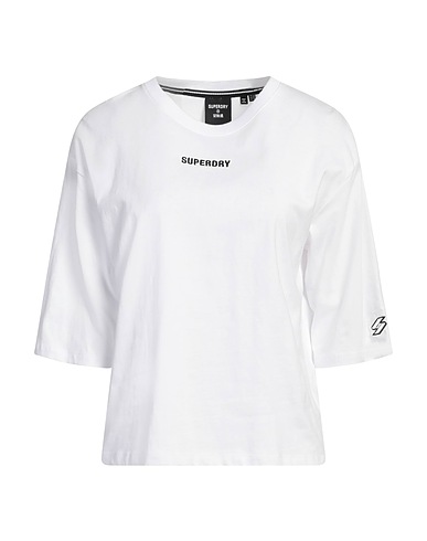SUPERDRY T-shirt White 100% Cotton