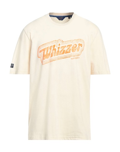 SUPERDRY T-shirt Beige 100% Cotton