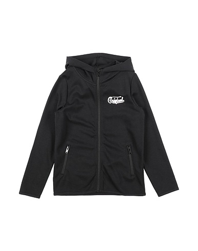NAME IT® Hooded track jacket  Black 85% Cotton, 15% Polyester