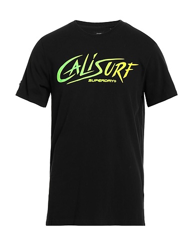 SUPERDRY T-shirt Black 100% Cotton