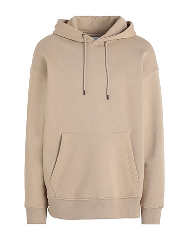 JACK & JONES Hooded sweatshirt Beige 50% Organic cotton, 30% Polyester, 20% Cotton