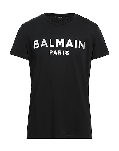 BALMAIN T-shirt Black 100% Cotton