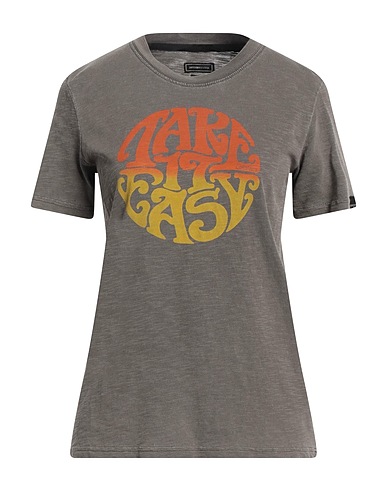 SUPERDRY T-Shirt Khaki 100% Baumwolle